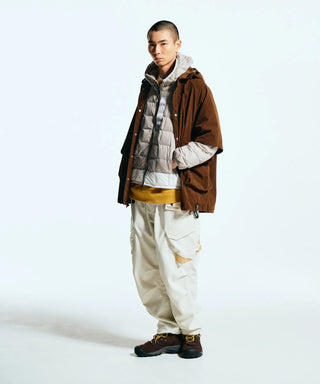 TAION × Mountain Researchダウンジップパーカー<MR-TA-106Z-WHL>