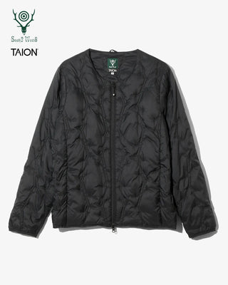 South2 West8(サウスツーウエストエイト) クルーネック ジップダウン South2 West8(サウスツーウエストエイト) クルーネック ジップダウン