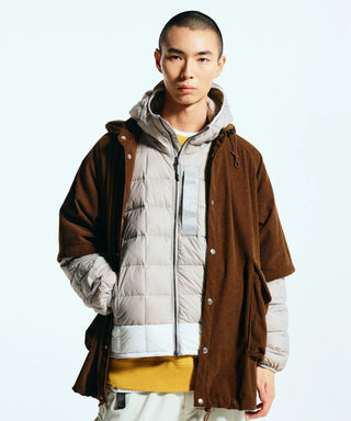 TAION × Mountain Researchダウンジップパーカー<MR-TA-106Z-WHL>