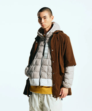 TAION × Mountain Researchダウンジップパーカー<MR-TA-106Z-WHL>