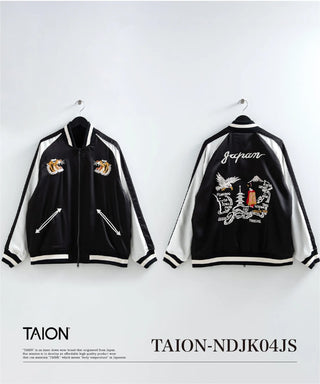 ノンダウン ジャパンスペシャル リバーシブル スカジャンジャケット <TAION-NDJK04JS>