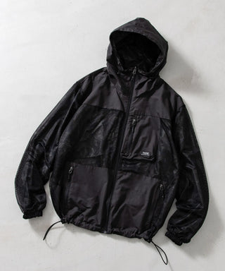 ノンダウン マウンテン リバーシブル メッシュ フードジャケット <TAION-R106WZNDMT>