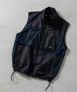 ノンダウン マウンテン リバーシブル メッシュベスト <TAION-R002MSNDMT>