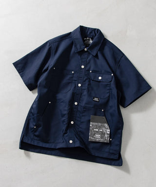 ノンダウン ワーク ハーフスリーブ シャツ <TAION-019SHNDWK-DC>
