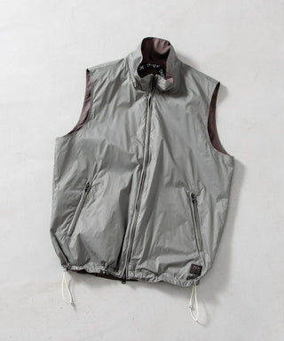 ノンダウン ミリタリー リバーシブル ハイネック ベスト<TAION-R002WZNDML-1>