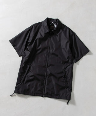 ノンダウン ミリタリー ファスナー ハーフスリーブ シャツ <TAION-019SHNDML-3>