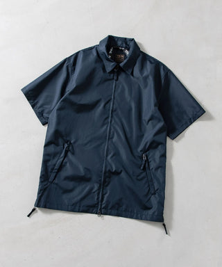ノンダウン ミリタリー ファスナー ハーフスリーブ シャツ <TAION-019SHNDML-3>