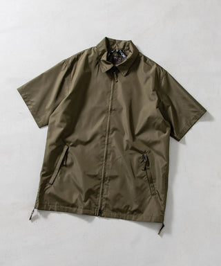 ノンダウン ミリタリー ファスナー ハーフスリーブ シャツ <TAION-019SHNDML-3>