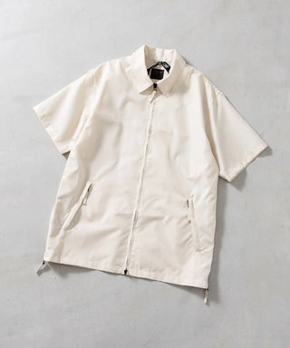 ノンダウン ミリタリー ファスナー ハーフスリーブ シャツ <TAION-019SHNDML-3>
