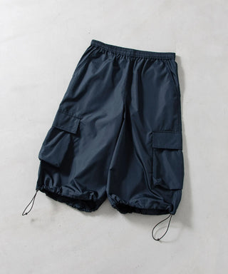 ノンダウン ミリタリー ワイド カーゴショーツ <TAION-032NDKLML-1>