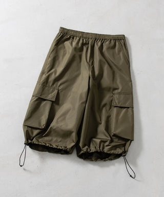ノンダウン ミリタリー ワイド カーゴショーツ <TAION-032NDKLML-1>