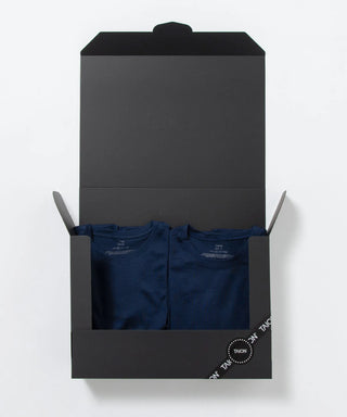 メリノウール アンダーウェア ギフトセット（半袖Tシャツ＋長袖Tシャツ）<GIFT-U02MWMT-SET>