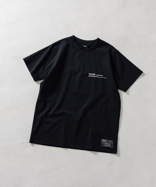 ファンクションT UV 接触冷感 抗菌 速乾 ストレッチ ロゴ Tシャツ-レギュラー <TAION-TS01BS-RS-PR01>