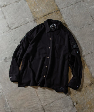 ノンダウン ジャパンスペシャル 2WAY レーヨンシャツ <TAION-NDSH09JS-LS>