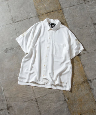 ノンダウン ジャパンスペシャル ハーフスリーブ レーヨンシャツ <TAION-NDSH09JS-HS-2>