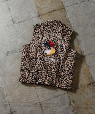 ジャパンスペシャル リバーシブル ベトジャン刺繍 ダウンベスト <TAION-V09JS-2>