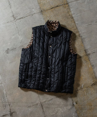 ジャパンスペシャル リバーシブル ベトジャン刺繍 ダウンベスト <TAION-V09JS-2>