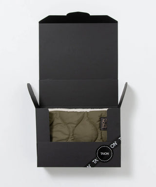 ミリタリー ダウンマフラー ギフトセット<GIFT-R201ML-1-SET>