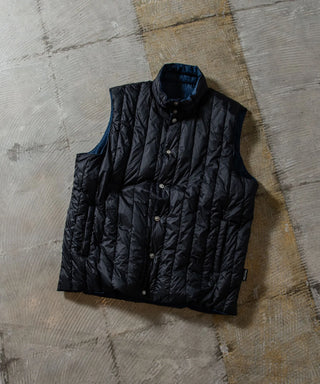 ジャパンスペシャル リバーシブル ベトジャン刺繍 ダウンベスト <TAION-V09JS-2>