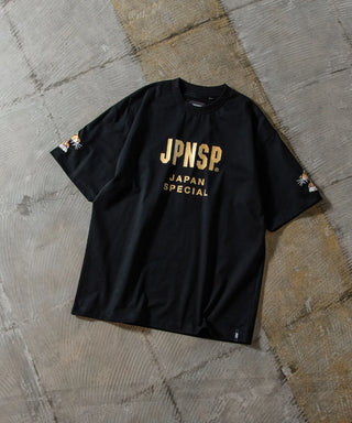 ノンダウン ジャパンスペシャル アーム刺繍 Tシャツ <TAION-TS01JS-PR01B>