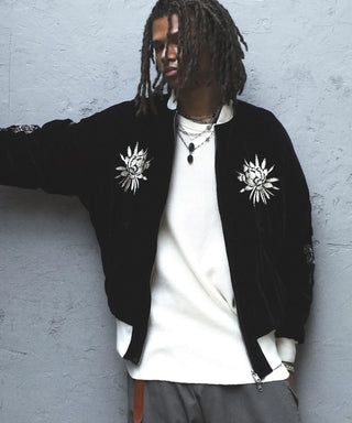 S’YTE×TAION 10周年コラボ リバーシブル ダウンスカジャン