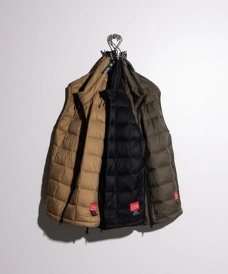 Manhattan Portage(マンハッタンポーテージ) ソフトシェル インナーダウンベスト<24FW-MP-TAION06>