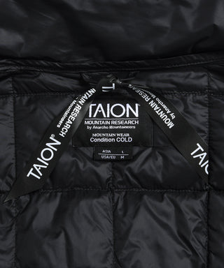 TAION × Mountain Research ダウンジップベスト<MR-TA-002Z-WHL>