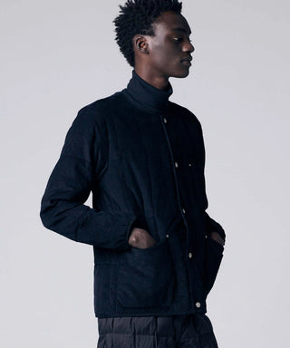 ワーク クルーネック コーデュロイ×ダウンジャケット – TAIONインナー ワーク クルーネック コーデュロイ×ダウンジャケット – TAIONインナー