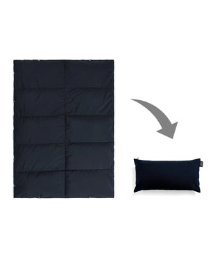 ネイビー-ベロアクッション