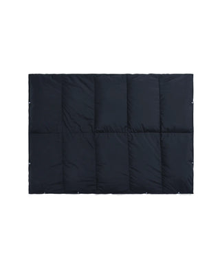 ネイビー-ダウン膝掛け