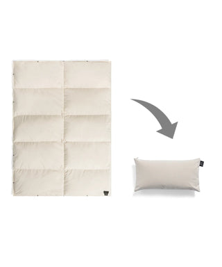 オフホワイト-キャンバスクッション