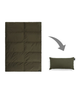 オリーブ-キャンバスクッション