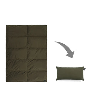 オリーブ-ベロアクッション