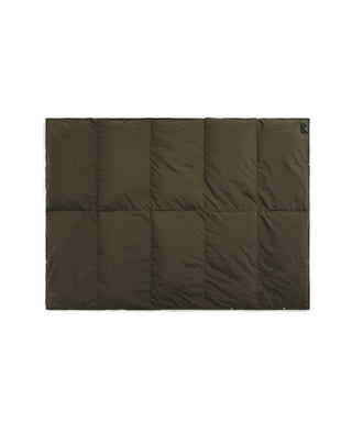 オリーブ-ダウン膝掛け