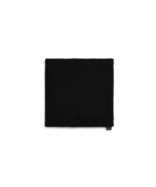 ブラック-ボアクッションカバー