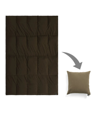 ダークチョコ-ダークゴールドベロアクッション