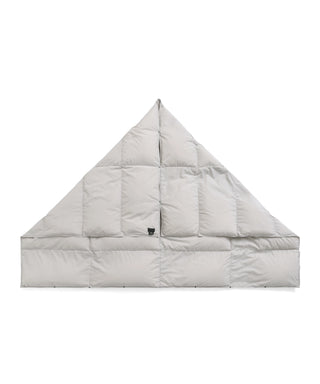 <ルームダウン> ダウン掛け布団 クッションカバー付き（セミダブルサイズ〜ダブルサイズ向け）<TAION-H210W145-DIC>