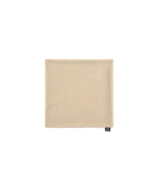 オフホワイト-ボアクッションカバー