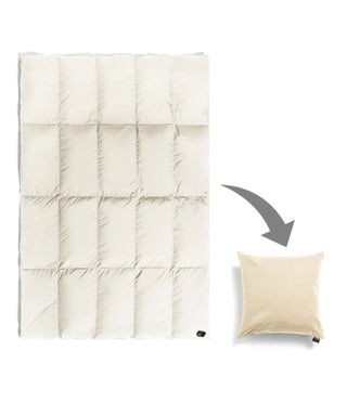 オフホワイト-キャンバスクッション