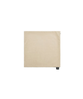 オフホワイト-ベロアクッションカバー