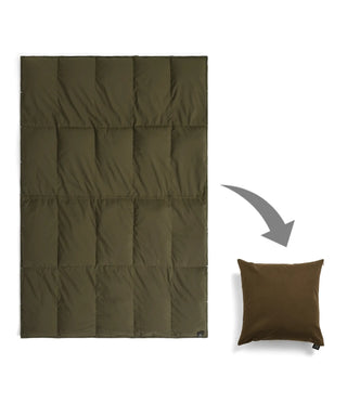 オリーブ-チョコキャンバスクッション