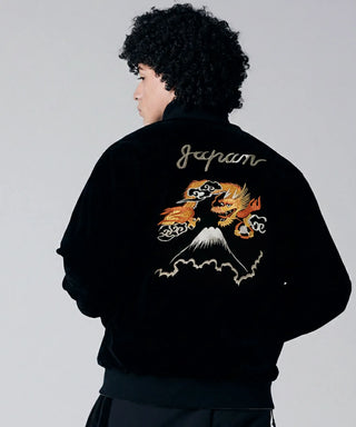 ジャパンスペシャル リバーシブル スカジャン ダウンジャケット<TAION-JK04JS-1>