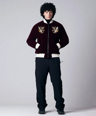 ジャパンスペシャル リバーシブル スカジャン ダウンジャケット<TAION-JK04JS-1>