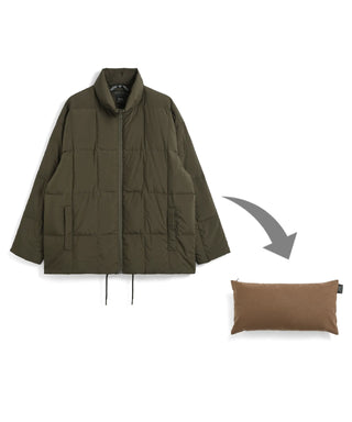 オリーブ-チョコキャンバスクッション