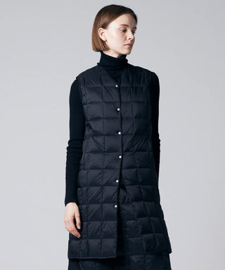 ベーシック Vネック ロングダウンベスト – TAIONインナーダウン ベーシック Vネック ロングダウンベスト – TAIONインナーダウン