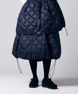 TAION ダウンポンチョ ONE SIZE ネイビー TAION ダウンポンチョ ONE SIZE ネイビー TAION ダウンポンチョ