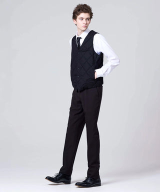 ブラック／モデル身長 182cm／着用サイズ L