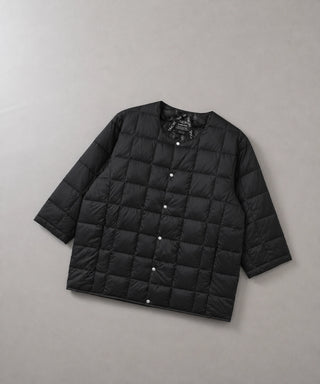 ベーシック クルーネック七分袖 ダウンジャケット｜TAION公式 – TAION