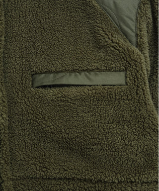 ノンダウン ミリタリー パイルフリース ハイネック ジャケット <TAION-102LV3NDML-1>