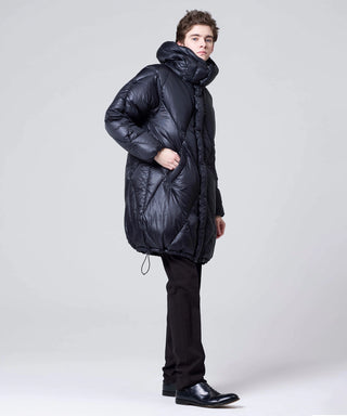 ダークネイビー／モデル身長 182cm／着用サイズ 1 (M-L)